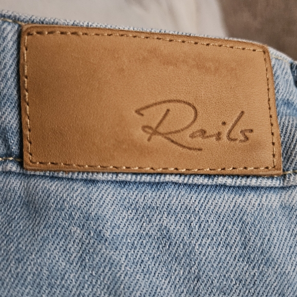 RAILS The Laurel Cargo Blue Wash Denim Mini Skirt | SZ 30 - Picture 9 of 12